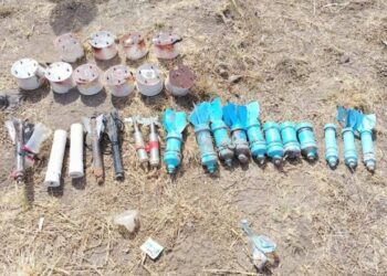 Aseguran 32 explosivos caseros en Escuinapa, Sinaloa; los usan con drones