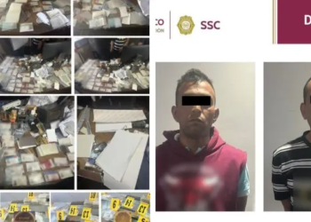 Cateo en el Centro Histórico deja tres detenidos por falsificación de documentos