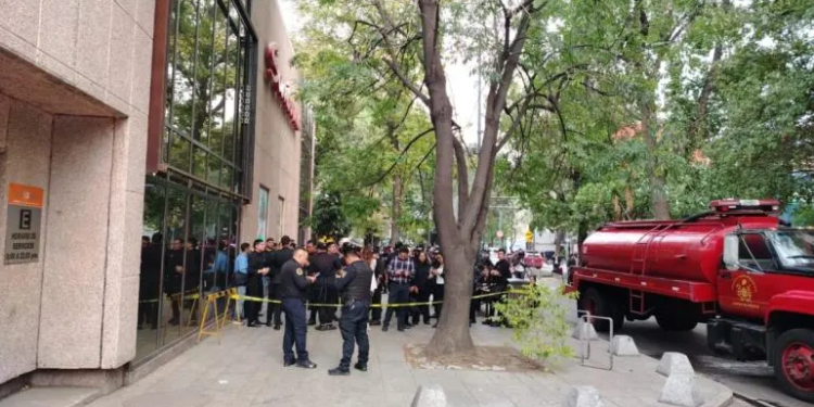 Desalojan a 200 personas por conato de incendio en Presidente Mazaryk, colonia Polanco