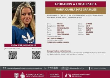 Caso María Camila Díaz Grajales genera cooperación entre México y Colombia