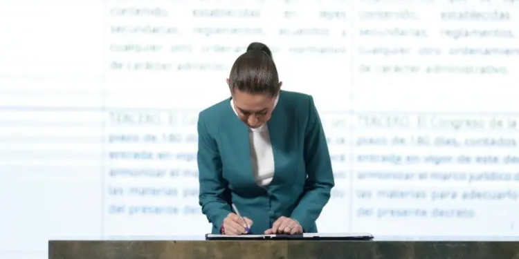 Publica Sheinbaum reforma para prohibir la siembra de maíz transgénico