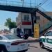 Hallan cadáver colgado de puente peatonal en la Gustavo A. Madero; FGJ investiga homicidio