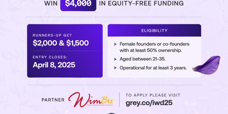 Grey otorga 9500 dólares a mujeres empresarias de Brasil y Nigeria a través de UpGreyed Her 2025