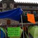 CNTE mantiene plantón en centro de CDMX; prevén asambleas para este sábado