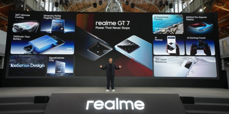 El Poder que Nunca se Detiene: El Flagship Killer 2025 el realme GT 7 Series Hace su Debut Global en París.
