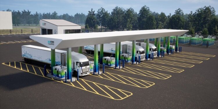 HydroFleet impulsa la revolución del hidrógeno con la colaboración de HTWO Logistics en Savannah, GA