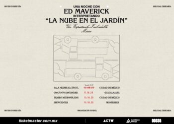 Ed Maverick regresa a los escenarios con La Nube en el Jardín
