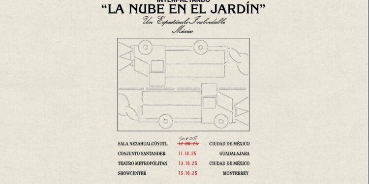 Ed Maverick regresa a los escenarios con La Nube en el Jardín