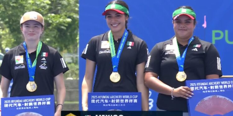 Matías Grande conquista la plata en la Copa del Mundo de Tiro con Arco en Shanghái