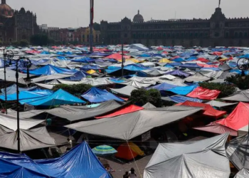 Magisterio de Oaxaca mantendrá plantón en CDMX, exige encuentro con Sheinbaum