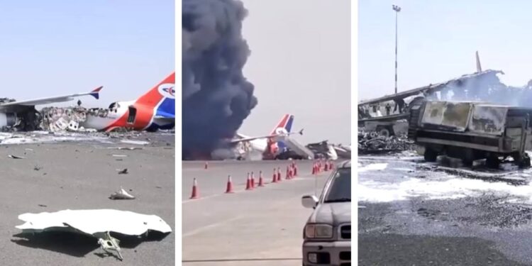 Israel bombardea aeropuerto de Saná y destruye aviones hutíes