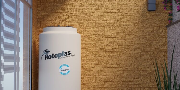 Tinacos verticales, la nueva solución ante la falta de agua y el poco espacio en casa