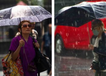 Lluvias intensas, fuertes vientos y calor extremo en algunos estados