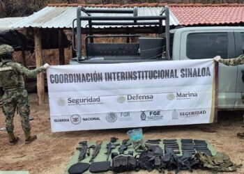 ‘Cazan’ a Los Mayos: capturan a 11 integrantes en Sinaloa y les decomisan armas y explosivos