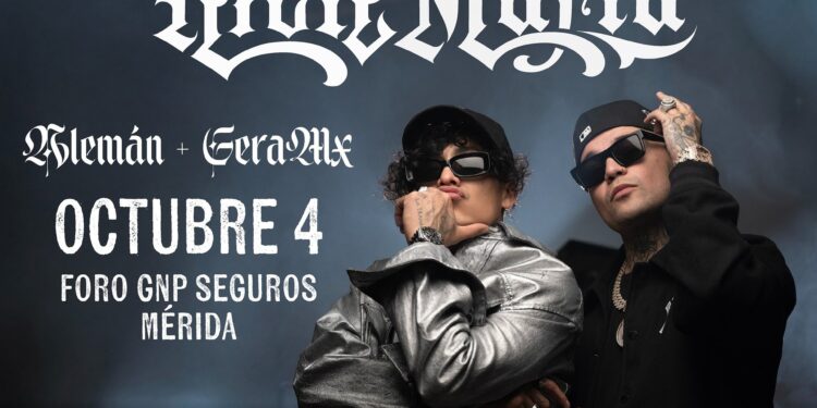 La Rich Mafia de Alemán y Gera MX, dos titanes del rap, se hará presente en ​Mérida