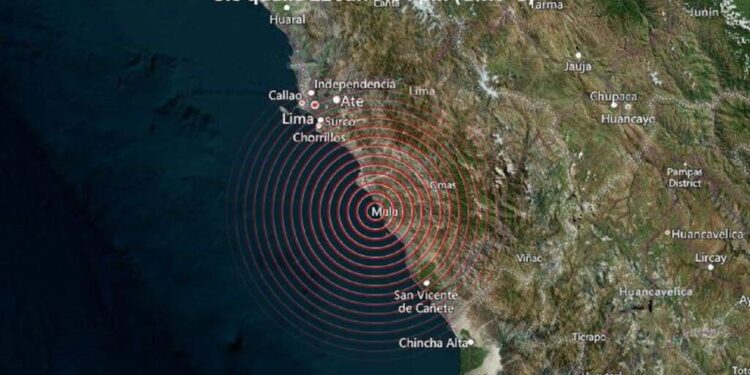 Fuerte sismo de magnitud 6,1 sacude el Callao y Lima sin dejar víctimas