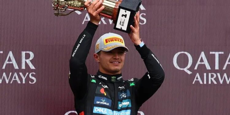 Norris y su victoria en Silverstone: «aparte de un campeonato, lo mejor que se puede sentir»