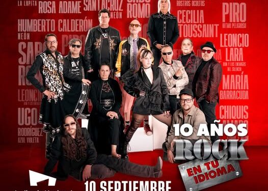Sabo Romo e invitados celebran «10 años de Rock en tu idioma» en el Auditorio Nacional