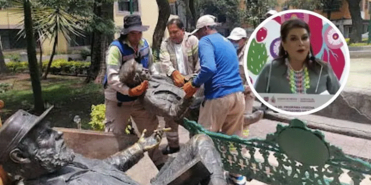 Clara Brugada pedirá devolución de estatuas de Fidel y el Che Guevara