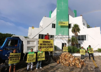 Exige Greenpeace pruebas sobre prohibición para extraer mineral pétreo en Tulum