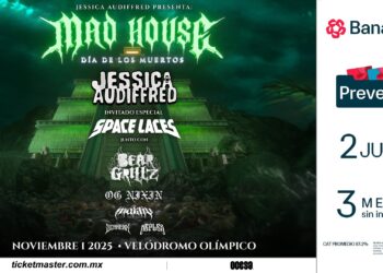 Jessica Audiffred presenta MAD HOUSE: DÍA DE LOS MUERTOS