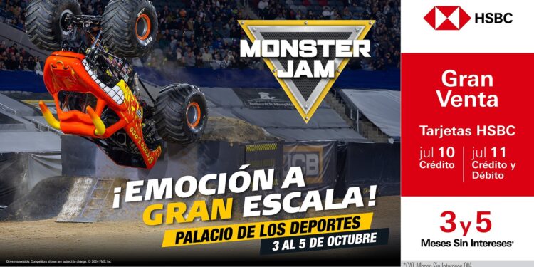 ¡Rugirán los motores! Monster Jam desata su poder en la CDMX