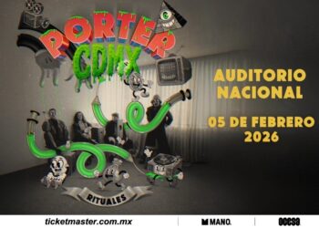 La banda tapatía Porter conquistará de nuevo el máximo escenario de Reforma con su nueva era: “Rituales”