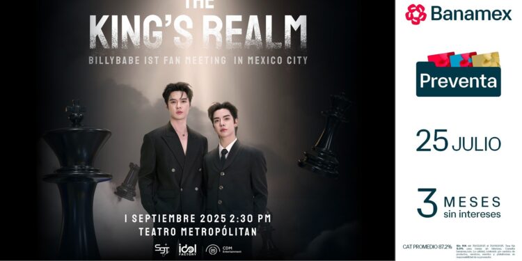 Una bienvenida Real para el Dúo Tailandés: “The King’s Realm” de BillyBabe, por primera vez en Ciudad de México