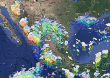 Nueva onda tropical se aproxima a la península de Yucatán y causará lluvias y chubascos en gran parte del país