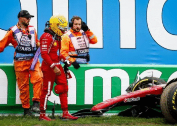 Hamilton mal y de malas, será sancionado para el Gran Premio de Monza