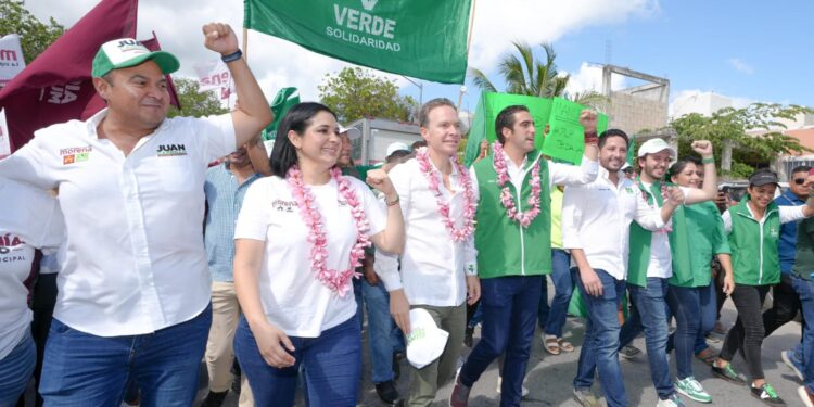 Estefanía Mercado y Gino Segura impulsan desde Solidaridad y el Senado proyectos clave para Quintana Roo