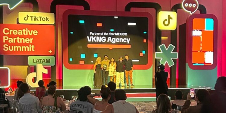 VKNG Group es reconocido como Partner del Año en el TikTok Creative Partner Summit 2025