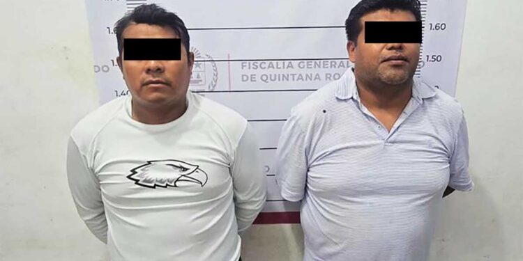 Detienen a dos sujetos por aventar a un gato a un estanque de agua en Tulum