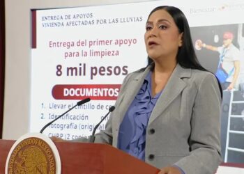 Bienestar entregará 8 mil pesos a afectados por lluvias en CDMX y Edomex; hoy inicia dispersión