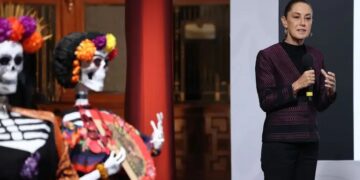 Buen primer paso, reconocimiento de canciller de España por La Conquista: Sheinbaum