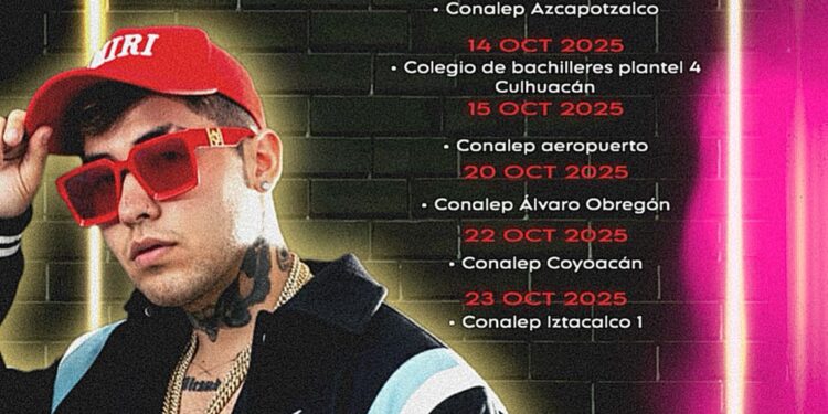 IMJUVE inicia gira escolar con el cantante SETTROC para promover la prevención del suicidio, bullying y ETS en jóvenes de la CDMX y área metropolitana