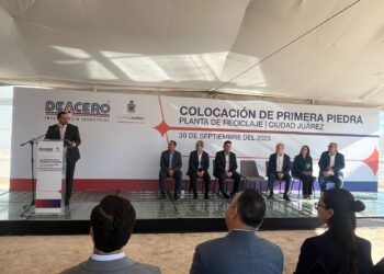 Inaugura DEACERO nueva planta de reciclaje en Chihuahua
