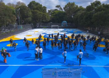 Inician el Gobierno de la Ciudad de México y Fundación MetLife México rehabilitación de canchas deportivas rumbo al torneo más importante del futbol