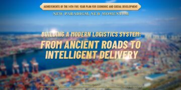 Los medios chinos destacan los «Tres pilares» que sustentan la red logística de China