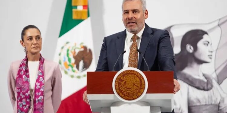 Gobernador de Michoacán estuvo en reunión de gabinete de seguridad: Sheinbaum