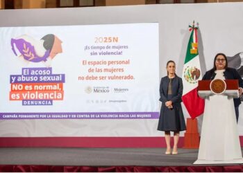Buscan tipificar el acoso como delito grave; gobierno presenta ‘Plan Integral para la Mujer’