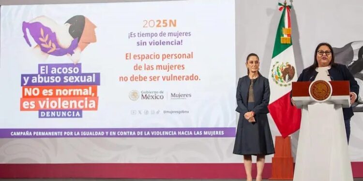 Buscan tipificar el acoso como delito grave; gobierno presenta ‘Plan Integral para la Mujer’