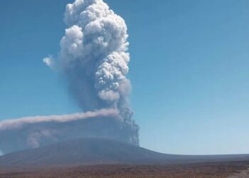 Un volcán en Etiopía entra por primera vez en erupción en casi 12 mil años