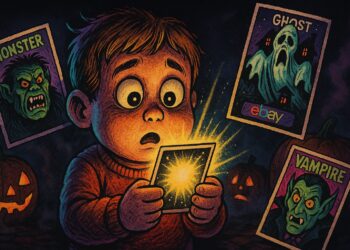 Entre el culto y el escalofrío: las tarjetas “embrujadas” que los fans buscan en eBay