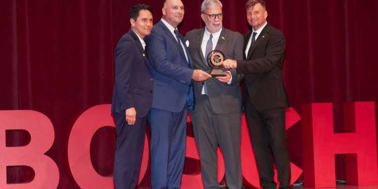 Bosch recibe reconocimiento de la INA por sus proyectos de sustentabilidad en México