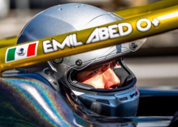 Emil Abed: del karting al Gran Premio, entre motores y música