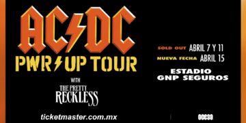 ¡LA GIRA POWER UP DE AC/DC CONTINÚA!