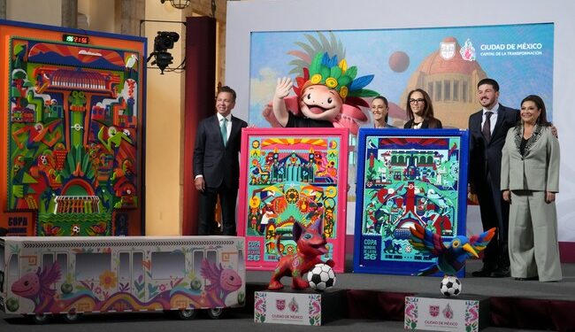 Anuncia Presidenta inversión de 2 mil mdp en movilidad para cada una de las sedes del Mundial FIFA 2026: CDMX, Jalisco y Nuevo León