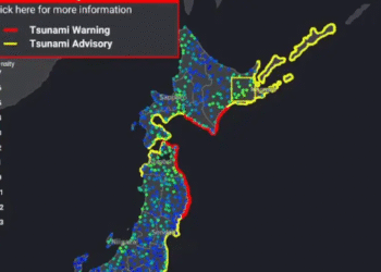 Japón emite alerta de tsunami tras terremoto de magnitud 7,6 en el Pacífico