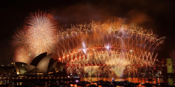 Sídney recibe el Año Nuevo 2026 entre fuegos artificiales